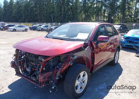 2021 Toyota Rav4 Hybrid Xle из США, поврежденный, VIN 4T3RWRFV1MU022703